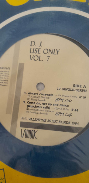 D.J. Use Only Vol. 7