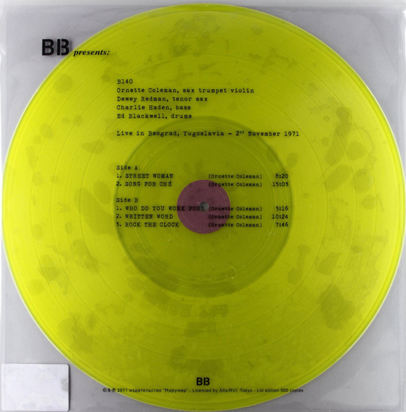 Live In Beograd, Yugoslavia - 2nd November 1971