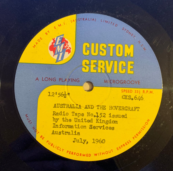 Australia And The Hovercraft