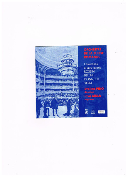 Ouvertures Et Airs Favoris Du Bel Canto