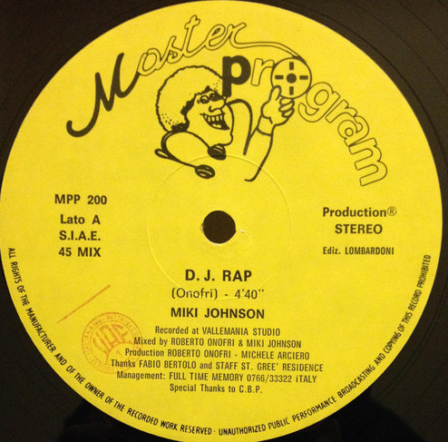D.J. Rap / I Love St. Gree'