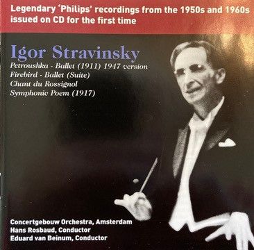Petroushka; Firebird; Chant Du Rossignol; Symphonic Poem
