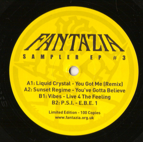 Fantazia Sampler EP #3