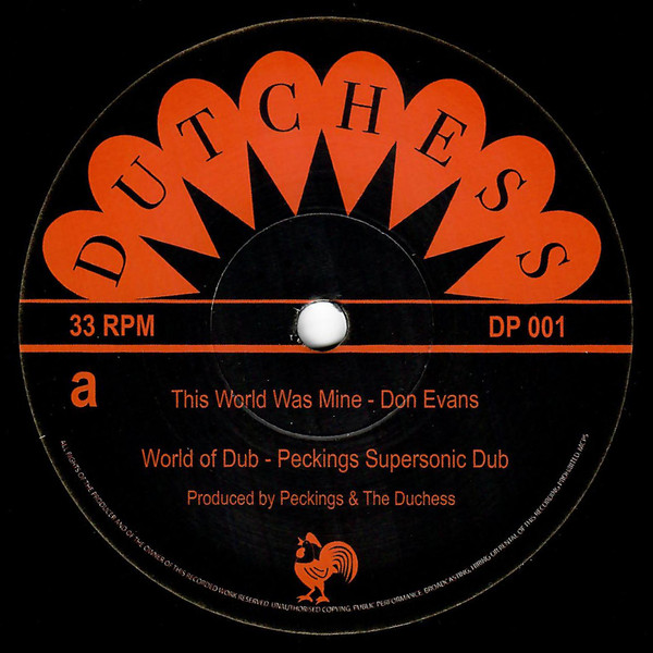 This World Was Mine / It's Alright
