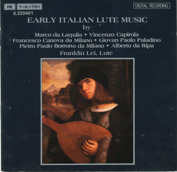 Early Italian Lute Music