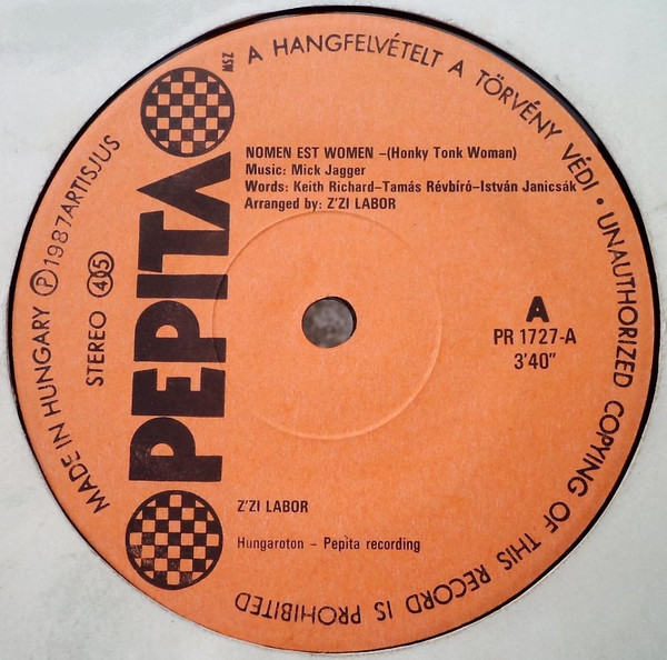 Nomen Est Women (Honky Tonk Woman) / Much Macho