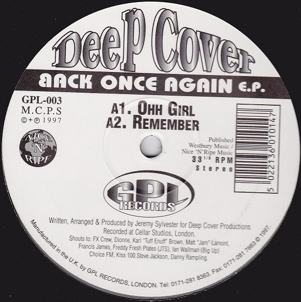 Back Once Again E.P.