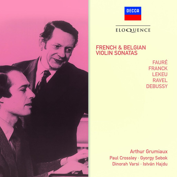 French & Belgian Violin Sonatas