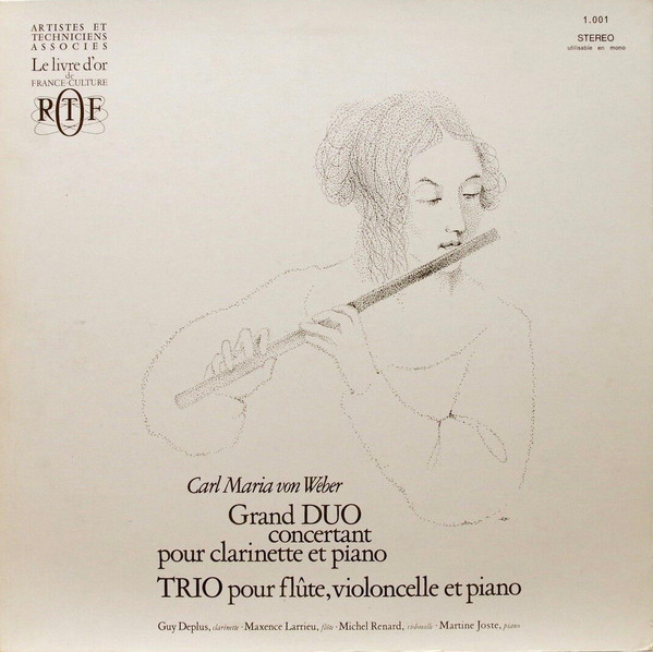 Grand Duo Concertant Pour Clarinette Et Piano / Trio Pour Flûte, Violoncelle Et Piano