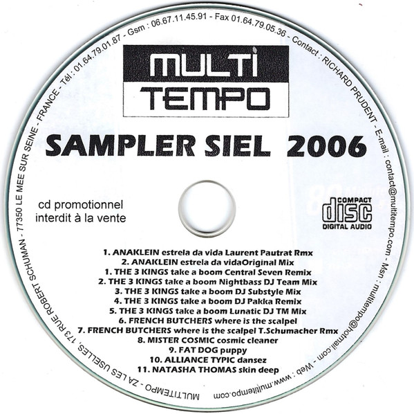 Sampler Promo Club Multitempo - SIEL 2006
