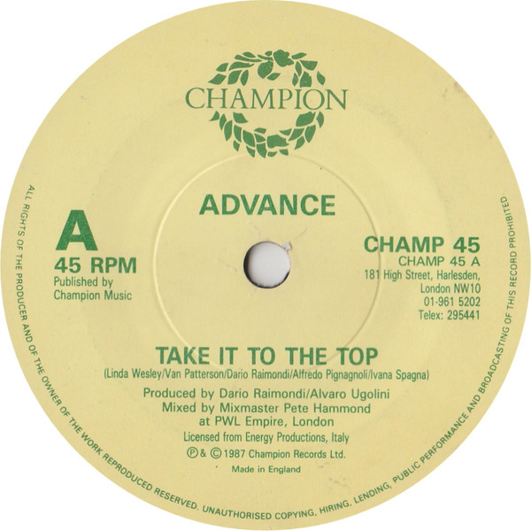 Take It To The Top