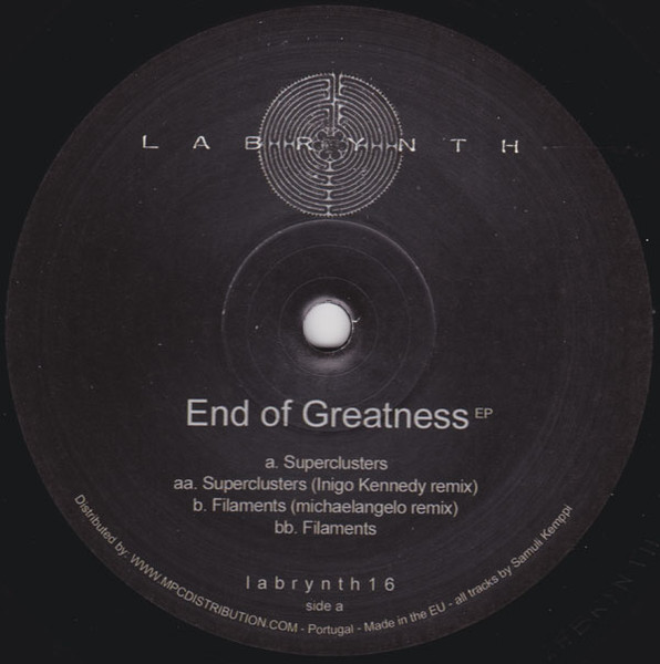 End Of Greatness EP
