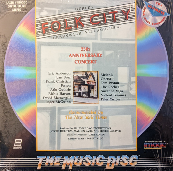 Gerdes Folk City Greenwich Village, U.S.A. - 25th Anniversary Concert