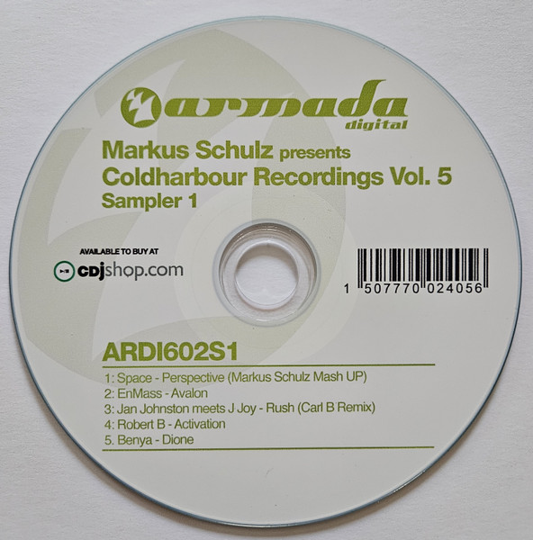 Coldharbour Recordings Vol. 5 Sampler 1