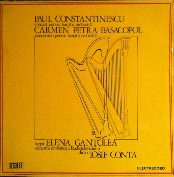 Concert Pentru Harpă Și Orchestră / Concertino Pentru Harpă Și Orchestră
