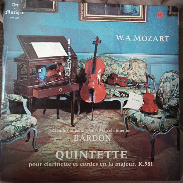 Quintette Pour Clarinette Et Cordes En La Majeur, K. 581