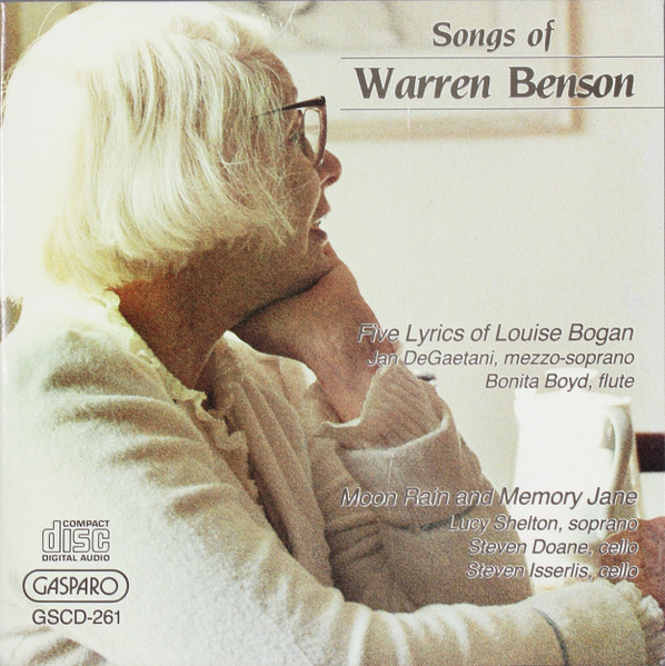 Songs Of Warren Benson