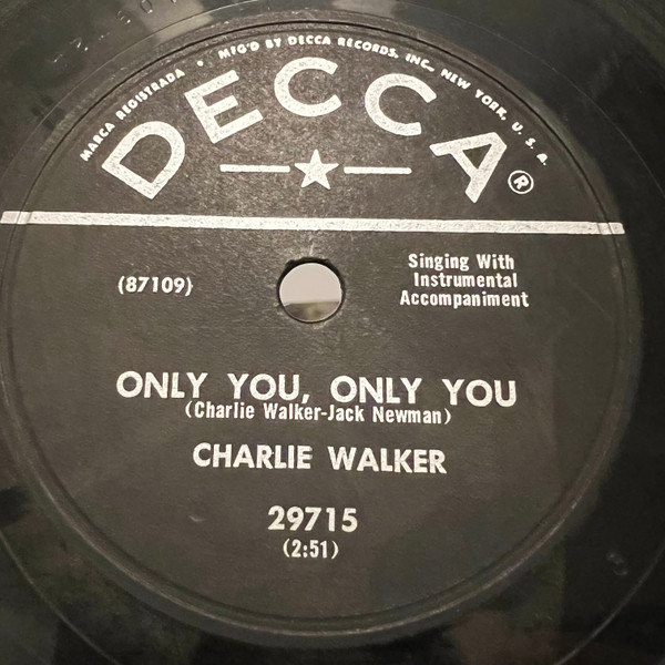 Only You, Only You / You Can't Get There From Here