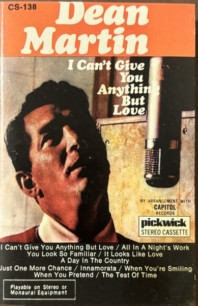 I Can't Give You Anything But Love