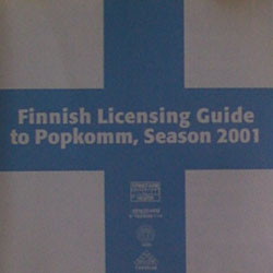 Finnish Licensing Guide To Popkomm, Season 2001