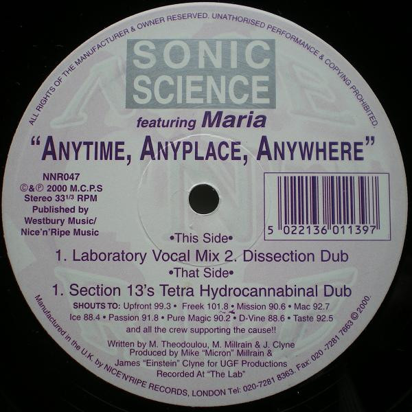 Anytime, Anyplace, Anywhere
