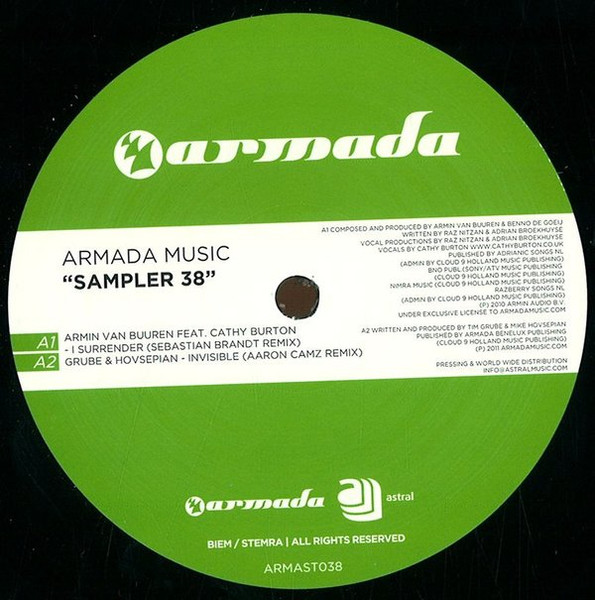 Armada Music Sampler 38