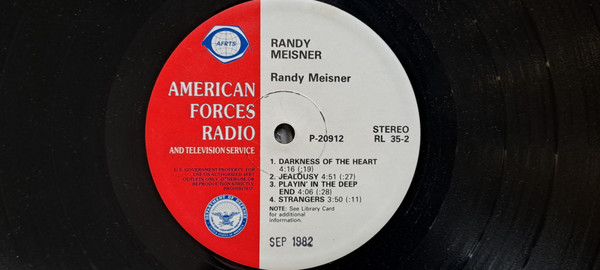 View From The Ground / Randy Meisner