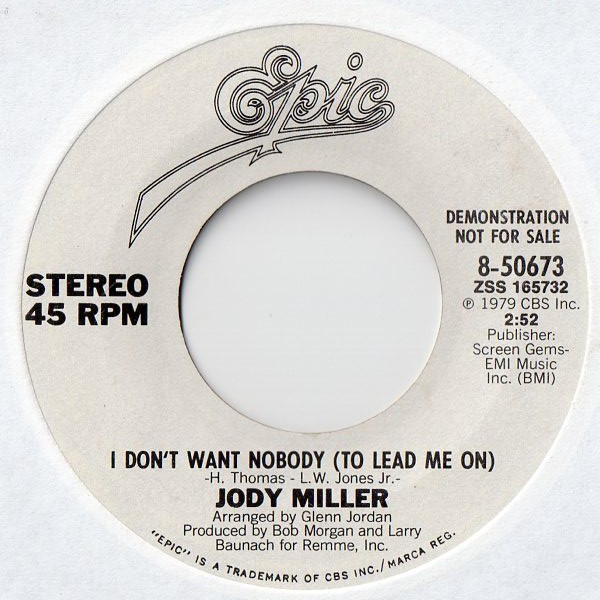 I Don't Want Nobody (To Lead Me On)