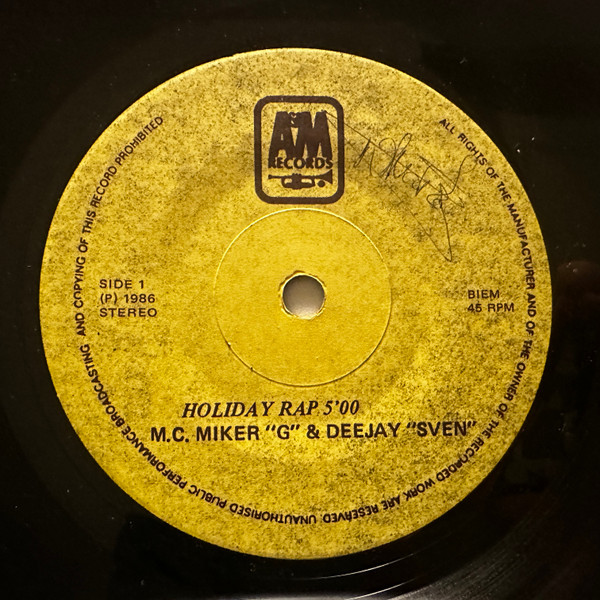 Holiday Rap / The Edge Of Heaven