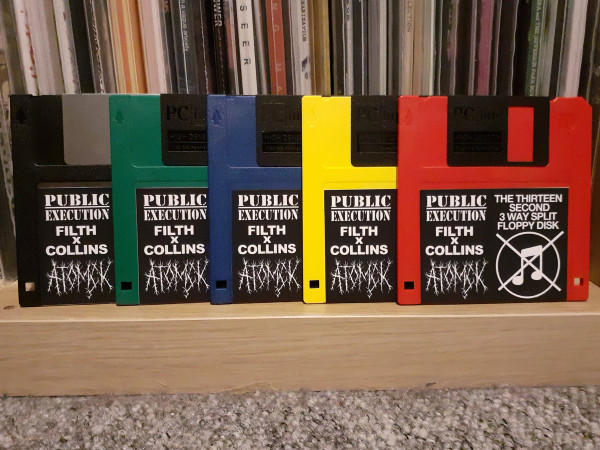 The Thirteen Second 3 Way Split Floppy Disk