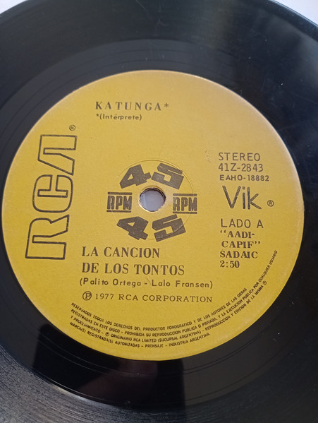 La Canción De Los Tontos / Para Olvidar Las Penas