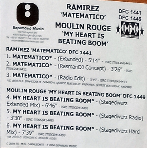 Matematico / My Heart Is Beating Boom