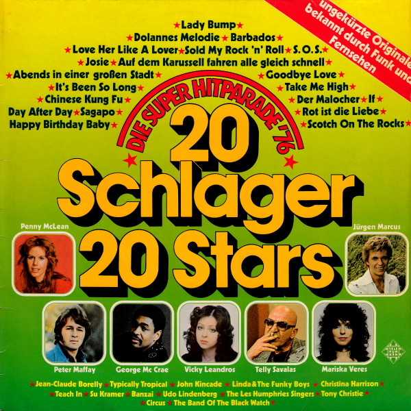 Die Super Hitparade '76 20 Schlager 20 Stars