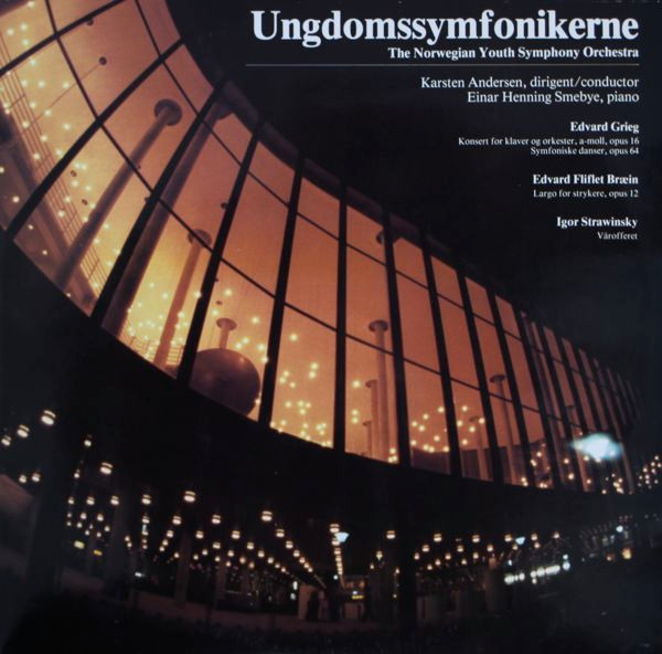 Konsert For Klaver Og Orkester, A-moll, Opus 16 / Symfoniske Danser, Opus 64 / Largo For Strykere, Opus 12 / Vårofferet