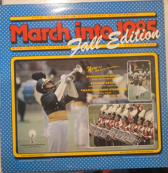 March Into 1985 Fall Edition