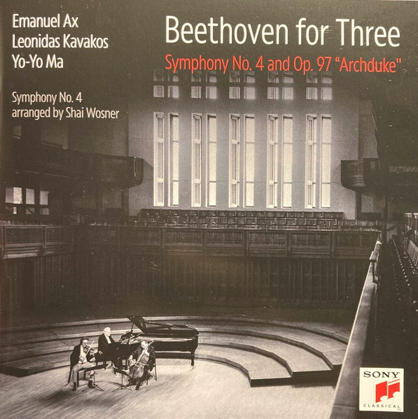 Beethoven For Three: Symphony No. 4 And Op. 97 "Archduke"