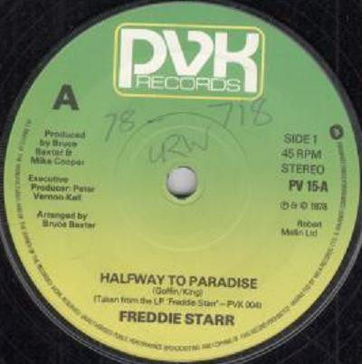 Halfway To Paradise / Love Me Tender