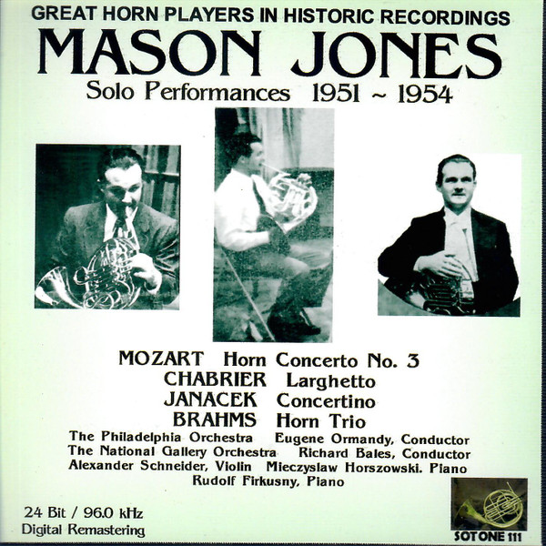 Solo Performances 1951 - 1954