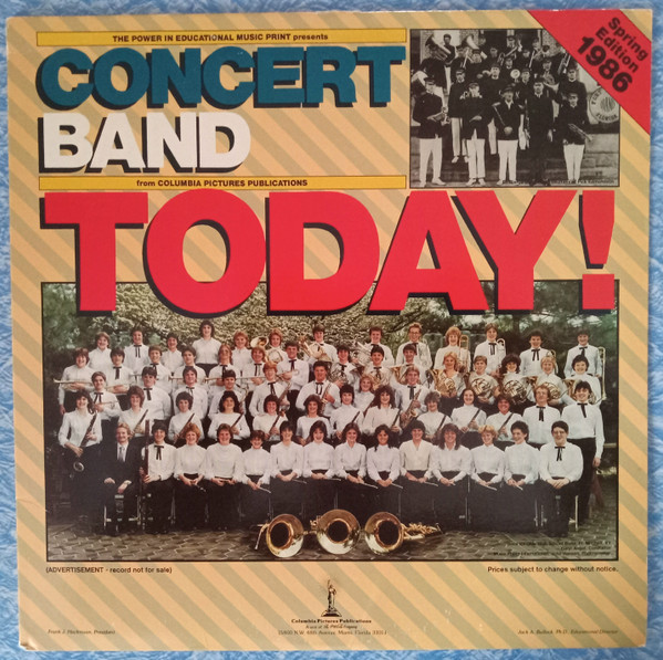 Concert Band Today! Spring Edition 1986