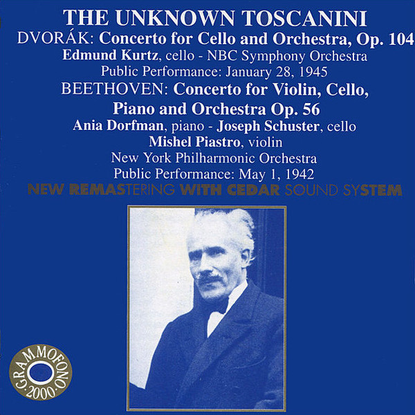 The Unknown Toscanini: Dvorák - Beethoven