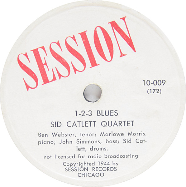 1-2-3 Blues / I Found A New Baby