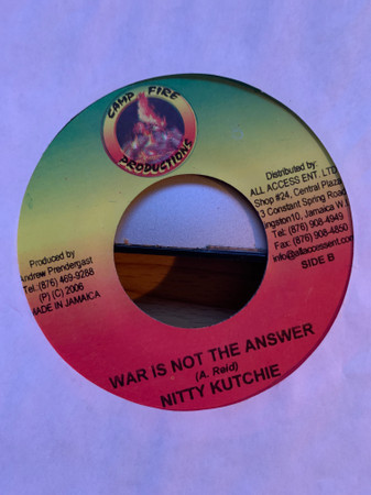 War Is Not The Answer / Sweet And Black