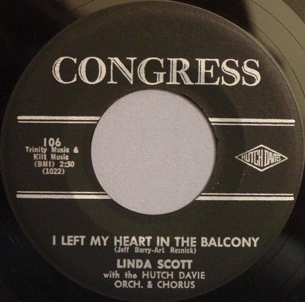 I Left My Heart On The Balcony / Lopsided Love Affair