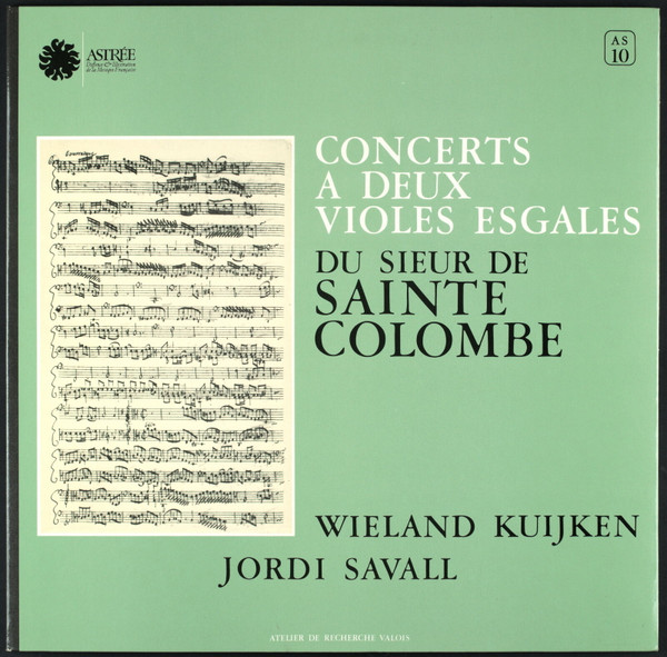 Concerts A Deux Violes Esgales