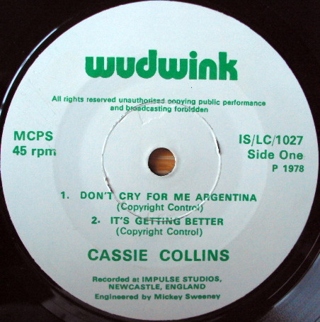 Don't Cry For Me Argentina