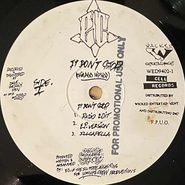 It Don't Stop (Chicago Hip Hop)