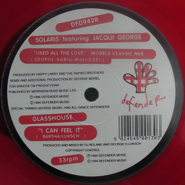 Used All The Love  (George Morel Classic Remix) / I Can Feel It