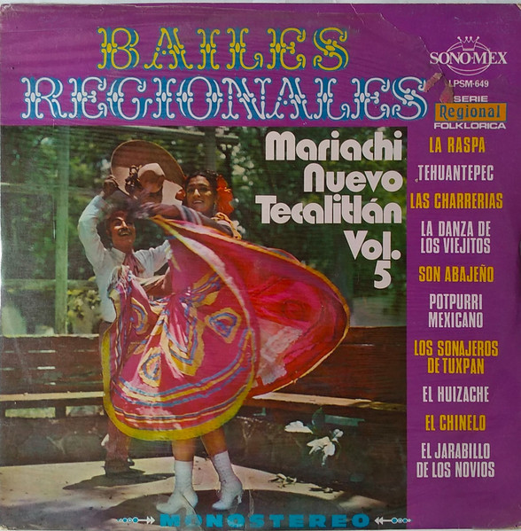 Bailes Regionales, Volumen 5