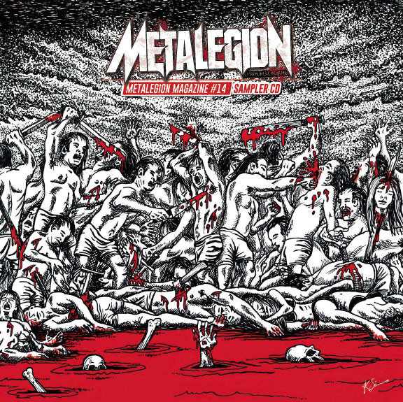 Metalegion Magazine #14 Sampler CD