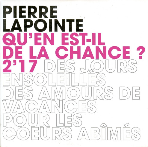 Qu'En Est-Il De La Chance ?